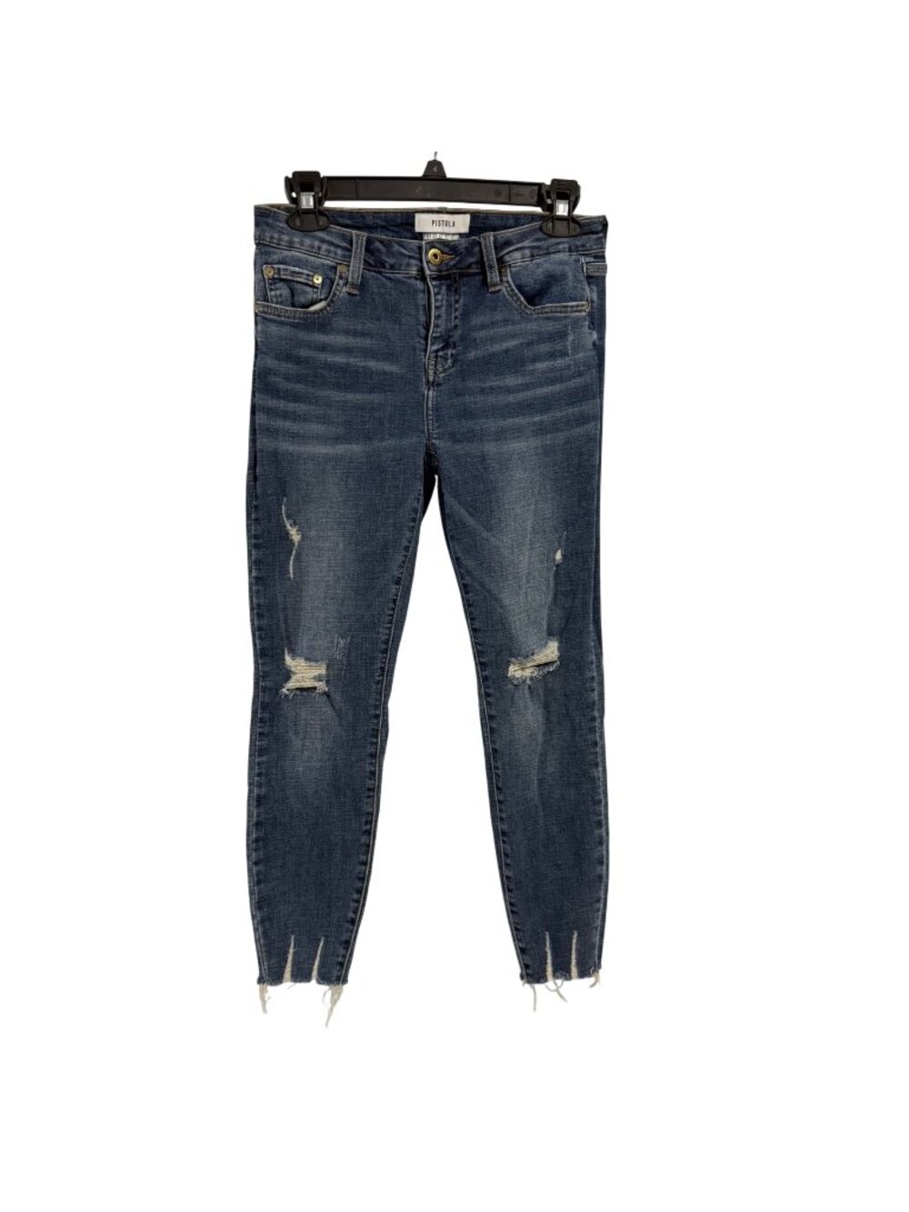Pistola‎ Arielle Skinny Scissor Cut Hem Jean Size 27